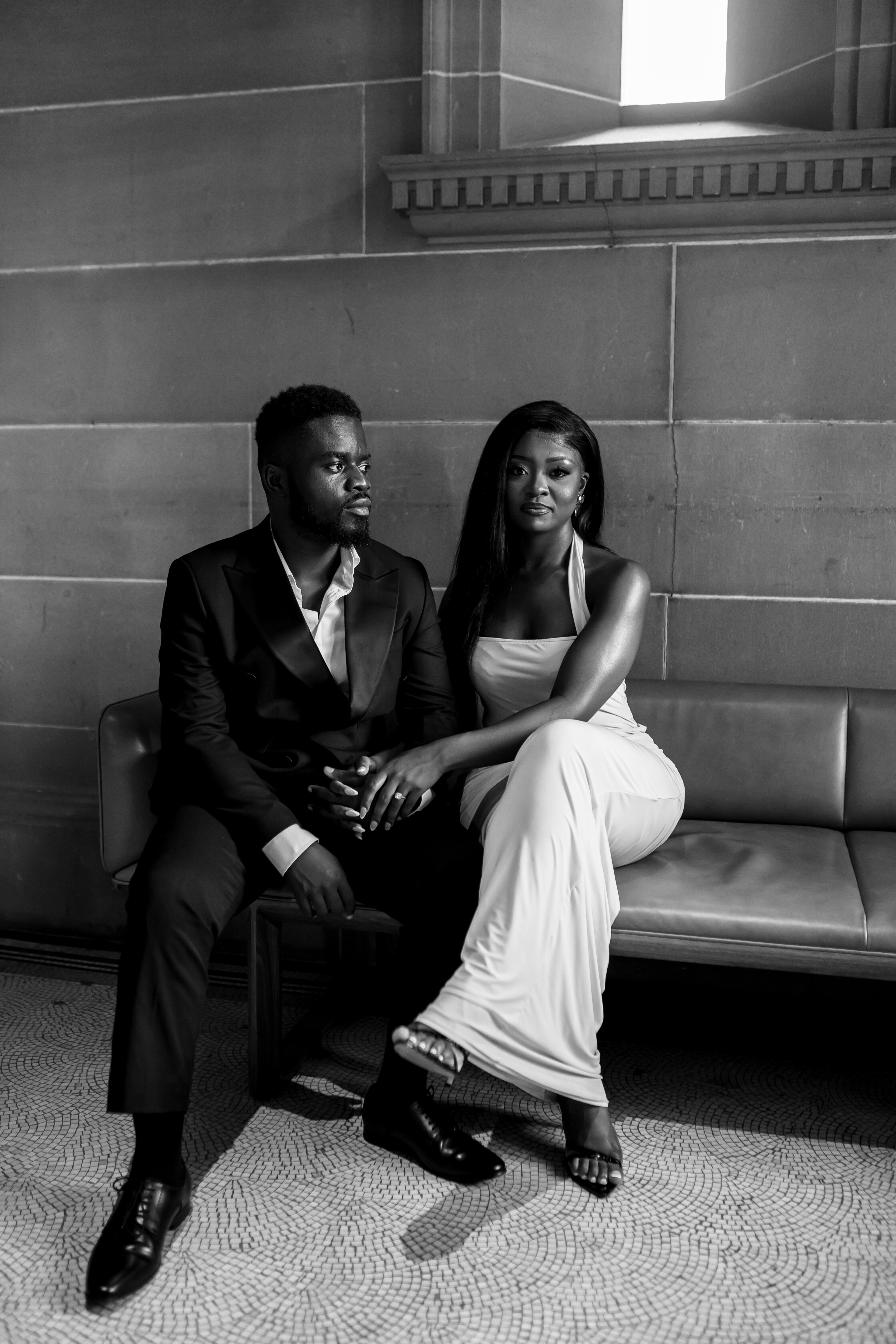 Thomas and Jemimah – portrait in soft daylight